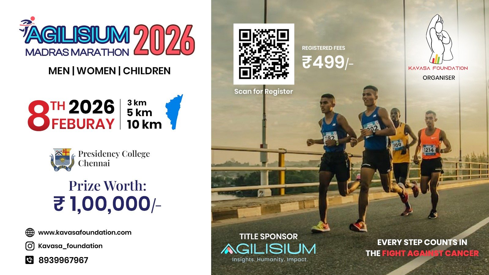 Agilisium Madras Marathon 2026