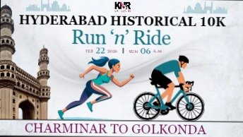 HYDERABAB HISTORICAL 10K RUN & RIDE 2026