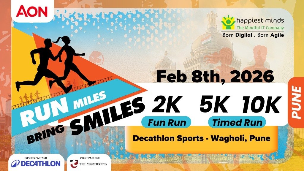 Happiest Minds – Run Miles Bring Smiles (Pune)