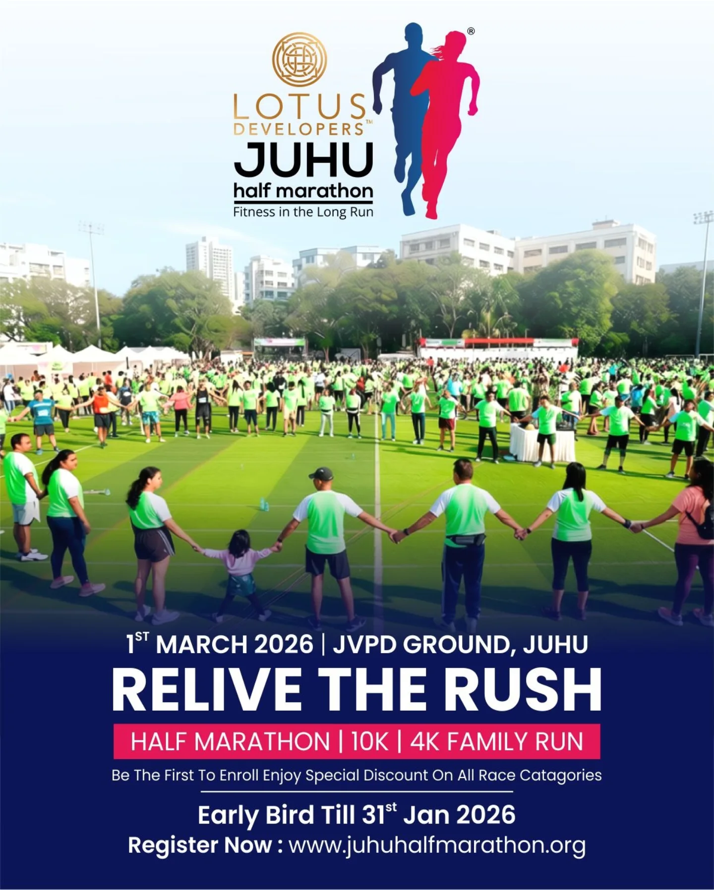 Lotus Juhu Half Marathon 2026
