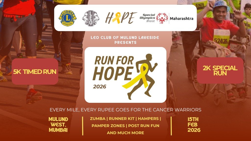 Run for Hope Mumbai 2026