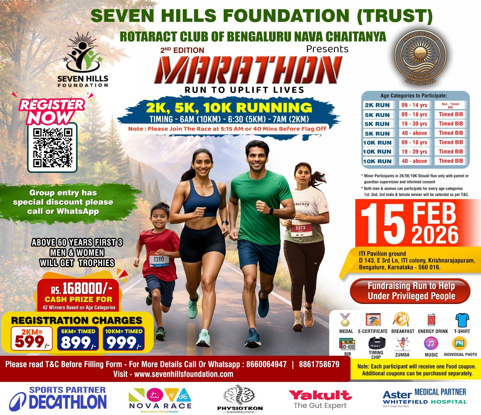 Seven Hills Foundation (SHF) – Run to Uplift Lives