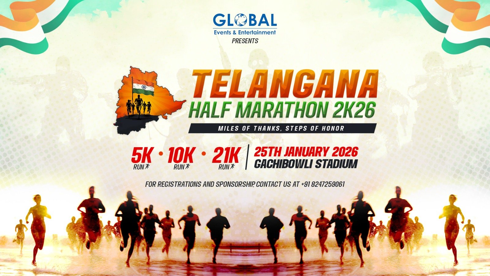 TELANGANA HALF MARATHON 2K26