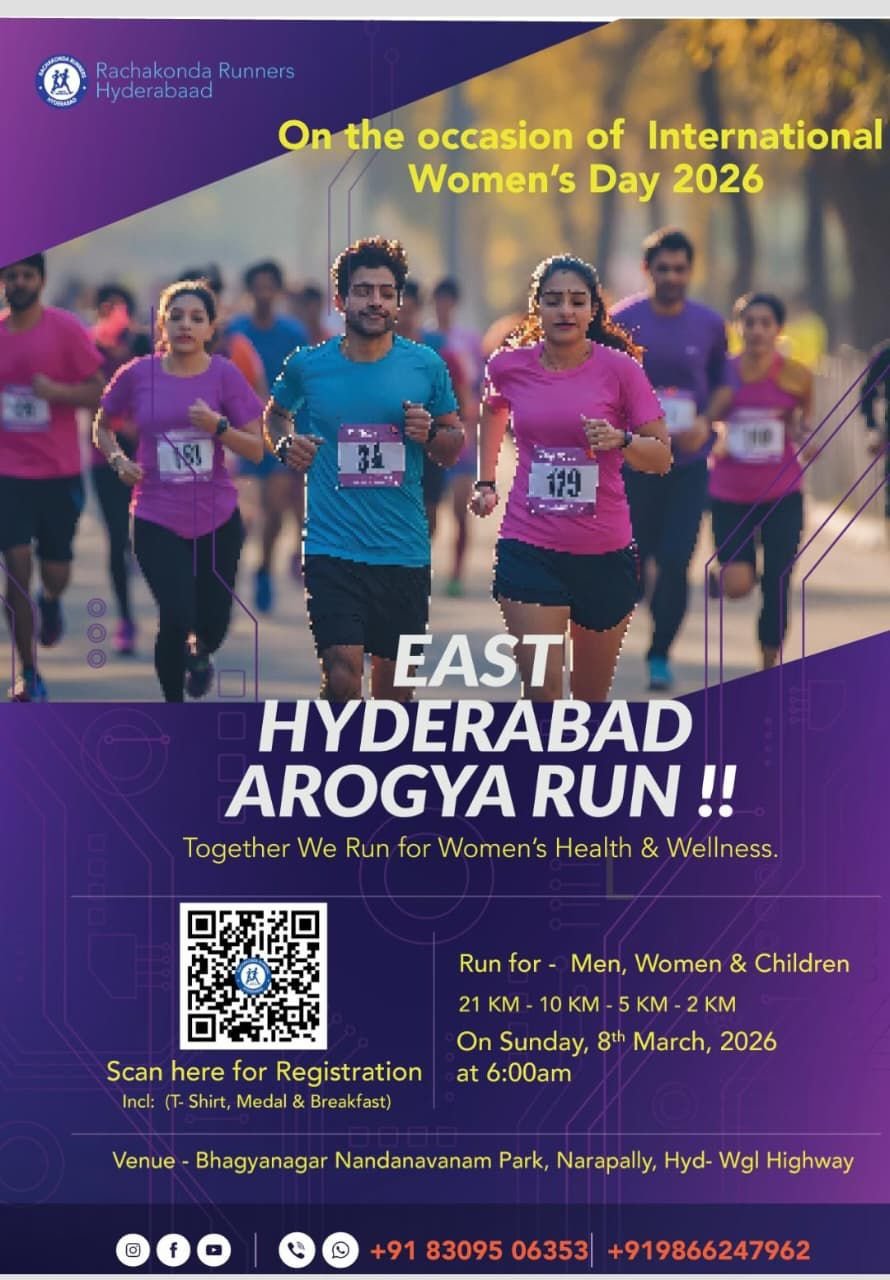 East Hyderabad Arogya Run 2026