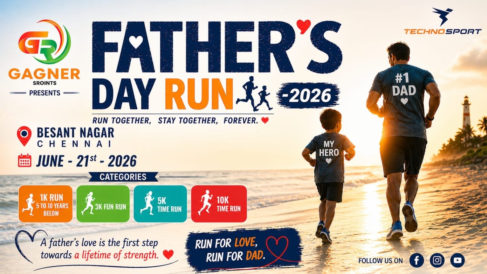 Father’s Day Marathon Chennai 2026