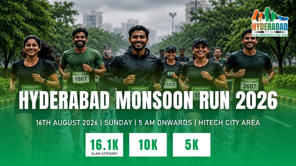 Hyderabad City Slam Monsoon Run 2026