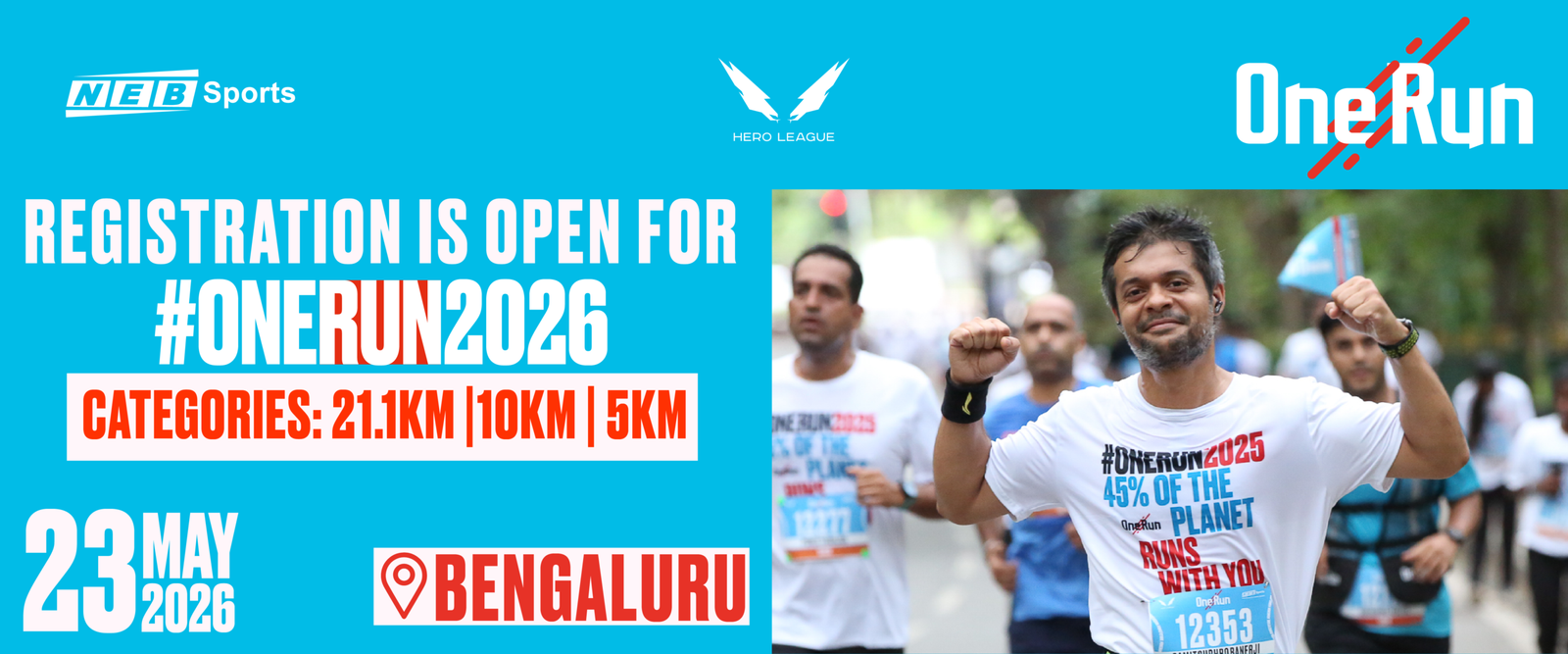One Run 2026 Bangalore