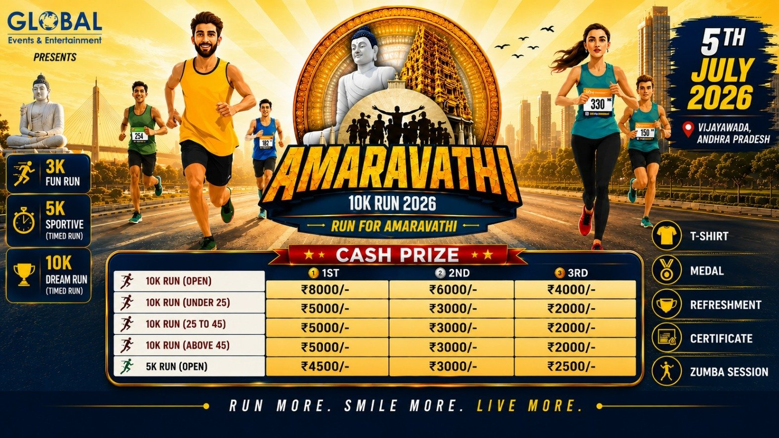 Amaravathi 10K Run 2026