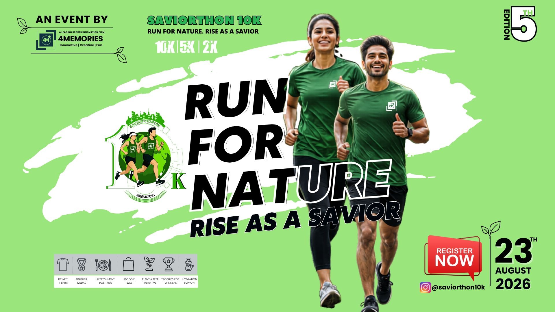 Saviorthon 10K Run 2026