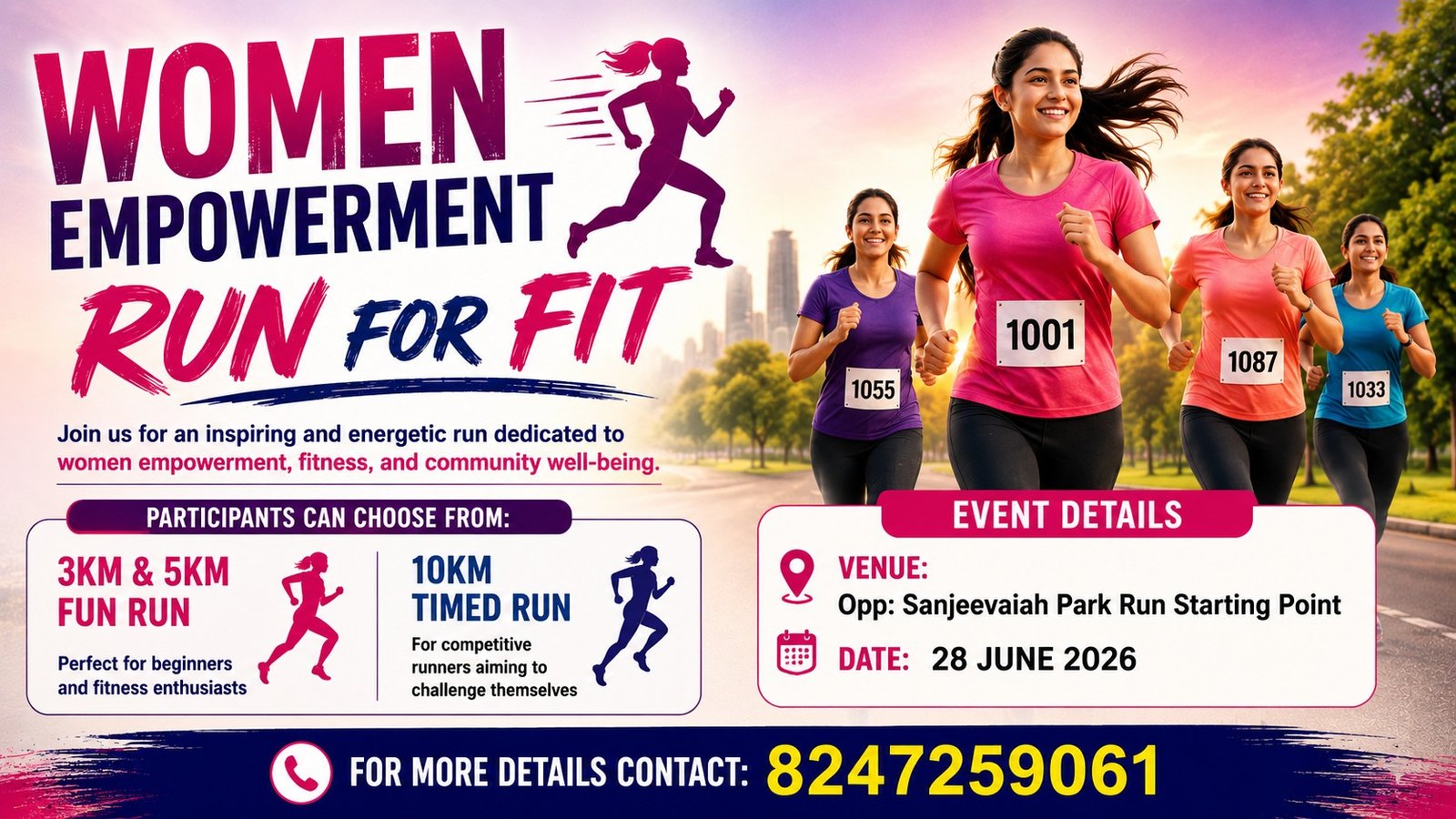Women Empowerment – Run For Fit 2026