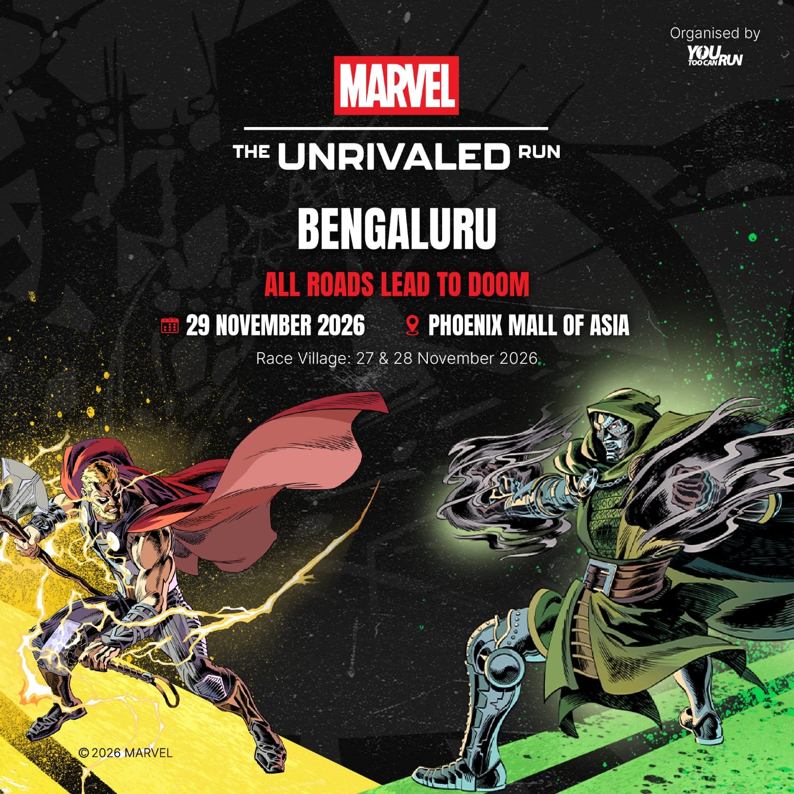 Marvel – The Unrivaled Run Bangalore 2026